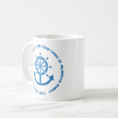 Captain hat immer recht kaffeetasse (Vorderseite Links)