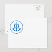 Captain hat immer recht postkarte (Vorne/Hinten)