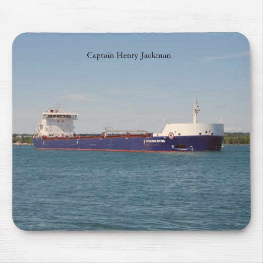 Captain Henry Jackman 2021 Mousepad (Vorne)