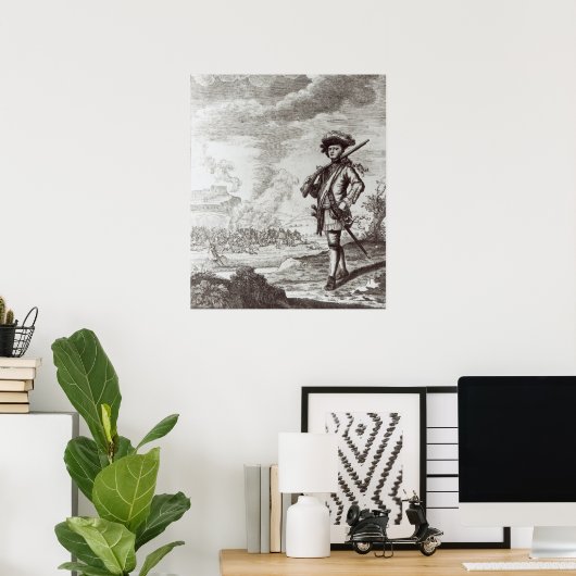 Captain Henry Morgan im Sack Poster (Heimbüro)