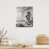 Captain Henry Morgan im Sack Poster (Küche)
