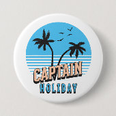 Captain Holiday Button (Vorderseite)