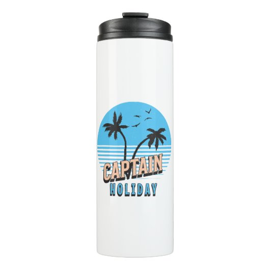 Captain Holiday Thermosbecher (Vorderseite)
