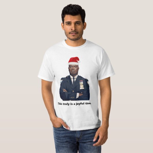 Captain Holt Christmas Dies ist wirklich eine glüc T-Shirt (Vorne ganz)
