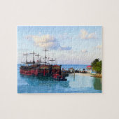 Captain Hook Pirate Ship, Cancun Jigsaw Puzzle (Horizontal)