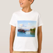 Captain Hook Pirate Ship, Cancun T - Shirt (Vorderseite)