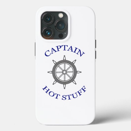 Captain Hot Stuff Case-Mate iPhone Hülle (Rückseite)