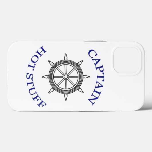 Captain Hot Stuff Case-Mate iPhone Hülle (Rückseite (Horizontal))