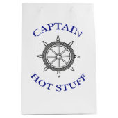 "Captain Hot Stuff" Mittlere Geschenktüte (Vorderseite)