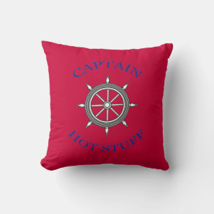 "Captain Hot Stuff" Wurfkissen Kissen