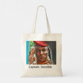 Captain Ibrahim Traore Tragetasche (Rückseite)