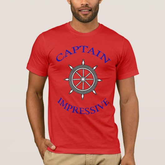CAPTAIN IMPRESSIVE T-Shirts (Vorderseite)