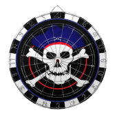 Captain Jack Dartboard & Pirates Flag, Skull /game Dartscheibe (vorne)