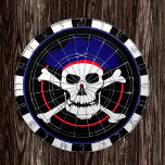 Captain Jack Dartboard & Pirates Flag, Skull /game Dartscheibe<br><div class="desc">DARTBOARDS: Captain Jack,  Piratenflagge mit Schädel & gekreuzten Knochen und mit Kapitän Hut tragen. Komm an Bord!</div>