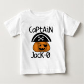 Captain Jack=O Halloween-Hemden und -Geschenke Baby T-shirt (Vorderseite)