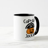 Captain Jack=O Halloween-Hemden und -Geschenke Tasse (VorderseiteRechts)