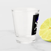 Captain Jack & Pirates Flag, Skull / Party Drinks Schnapsglas (Links)