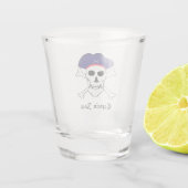 Captain Jack & Pirates Flag, Skull / Party Drinks  Schnapsglas (Rückseite)