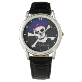 Captain Jack & Pirates Flag watch, Bootsmode Armbanduhr