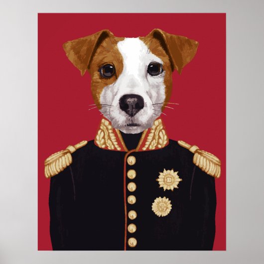 Captain Jack Russell Poster (Vorne)