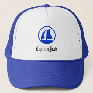 "Captain Jack" Sailors Vatertag Hut Truckerkappe
