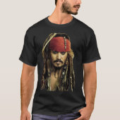 Captain Jack Sparrow Classic T - Shirt (Vorderseite)