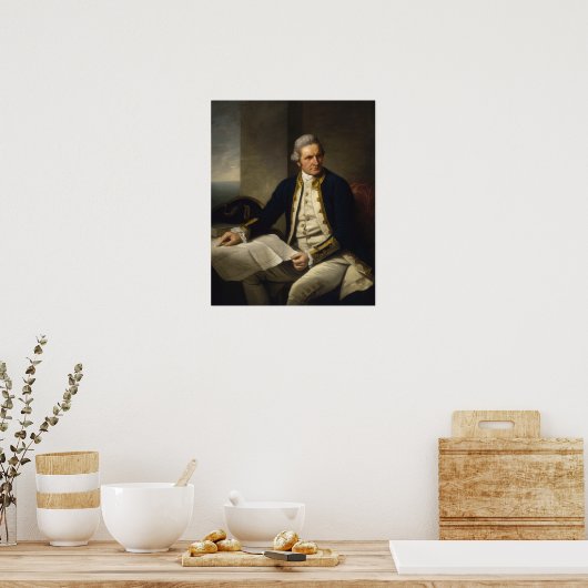Captain James Cook Poster (Küche)
