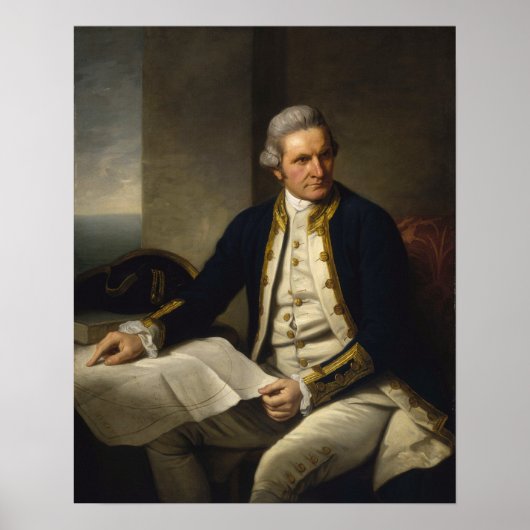 Captain James Cook Poster (Vorne)