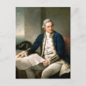 Captain James Cook Postkarte (Vorderseite)