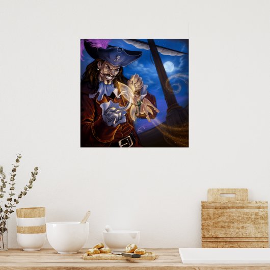 Captain James poster (Küche)