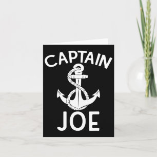 Captain Joe Ship Yacht Bootanchor Karte