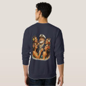 Captain John and Friends Navy Sweatshirt (Schwarz voll)