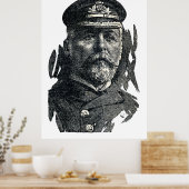 Captain John Smith, HMS Titanic Poster (Küche)