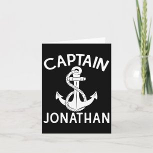 Captain Jonathan Boat Anchor Yacht Bootschiff Karte