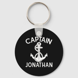Captain Jonathan Boat Anchor Yacht Bootschiff Schlüsselanhänger