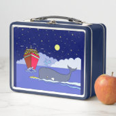 Captain Kayak Gerettet von Whale Metall Brotdose (Beispiel)