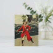 Captain Keitt Postkarte (Stehend Vorderseite)