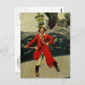 Captain Keitt Postkarte (Vorne/Hinten)