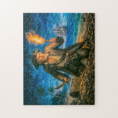 Captain Kidd Legendary Pirate Portrait Puzzle (Vertikal)