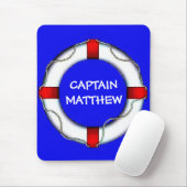 Captain Lifesaver Art Mousepad (Mit Mouse)