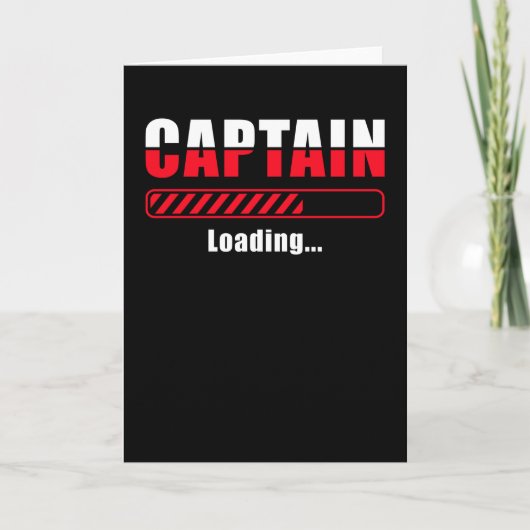Captain Loading Gift Karte (Vorderseite)
