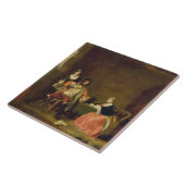 Captain Macheath Upbraided durch Polly und Lucy im Fliese (Seite)