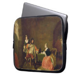 Captain Macheath Upbraided durch Polly und Lucy im Laptopschutzhülle (Vorderseite Links)