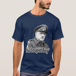 Captain Mainwaring Dummer Junge vintage T-Shirt