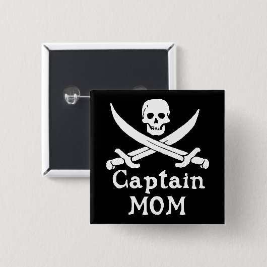 Captain Mama Button (Vorne & Hinten)