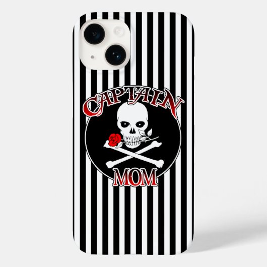 Captain Mama Case-Mate iPhone Hülle (Rückseite)