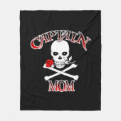 Captain Mama Fleece Blanket (Vorderseite)