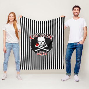 Captain Mama Fleece Blanket