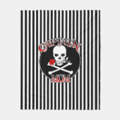 Captain Mama Fleece Blanket (Vorderseite)