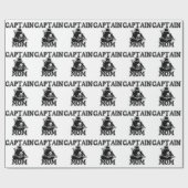 Captain Mama Geschenkpapier (Flach)